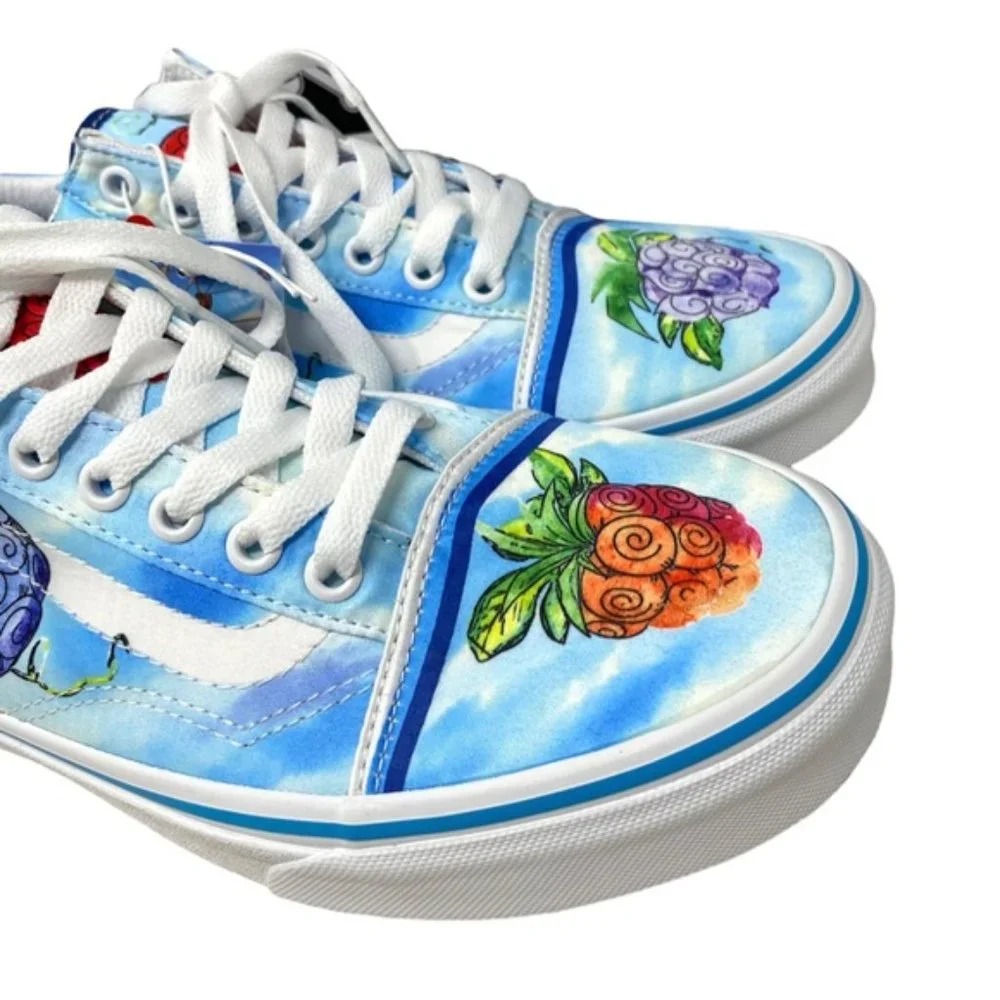 VANS x One Piece Old Skool Low Shoes Skate Canvas Women's Sneakers VN0007NT7WN - Picture 12 of 12